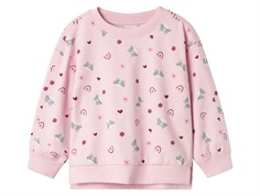 Name It subdued blue/unicorn sweatshirt